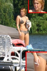 Miley Cyrus empieza a fumar