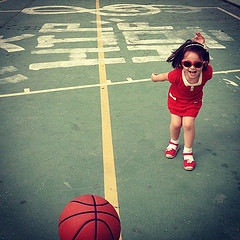 Basketball and cleft